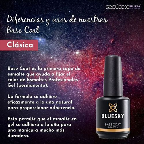 Sedúcete - BLUESKY Esmalte Permanente Base Coat