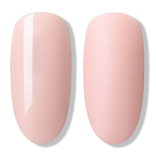 Bluesky Esmalte Permanente Base Rubber - Rosa nude perlado