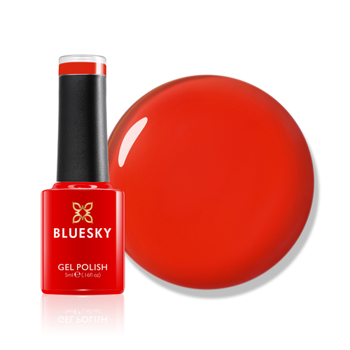 Bluesky Esmalte Gel 5 ml - Rojo Efecto Jelly