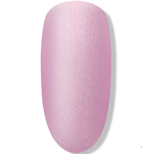 BLUESKY Esmalte Gel 7327 Rosado mini glitter (base francesa)