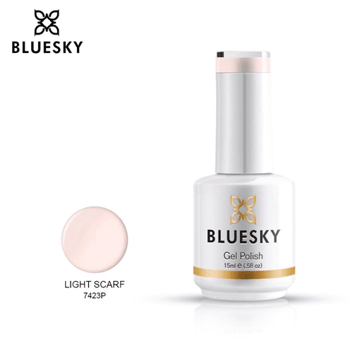 BLUESKY Esmalte Gel 7423 Rosado Traslucido (Base Francesa)