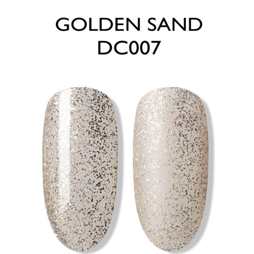 BLUESKY Esmalte Gel DC07 Glitter Dorado palido