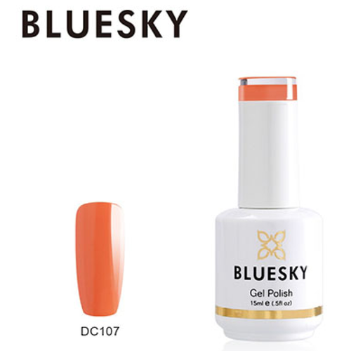 BLUESKY Esmalte Gel DC107 Naranjo Pastel