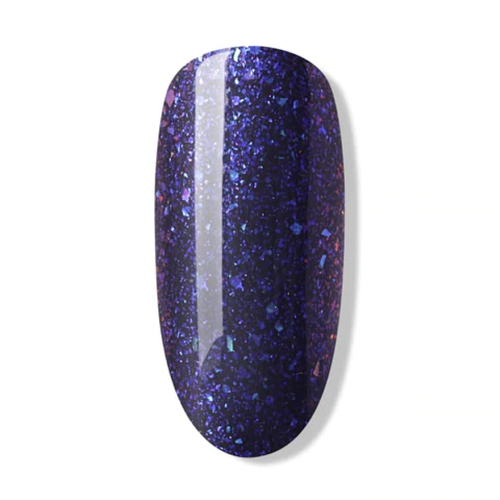 BLUESKY Esmalte Gel Galaxy 05 Transparente Morado - Azul