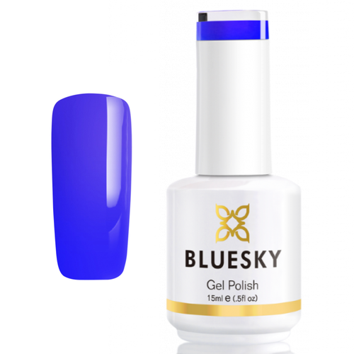 BLUESKY Esmalte Gel GLAZE 02 - Azul traslúcido (efecto Jelly)