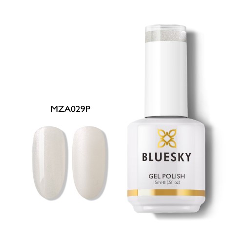 BLUESKY ESMALTE GEL MZA29 BRILLO CON GLITTER SUAVE