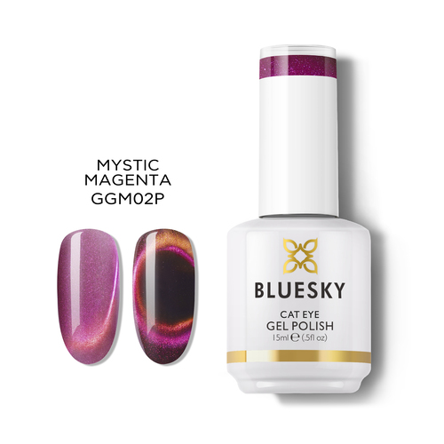 Bluesky Esmalte Gel Ojo de Gato - Mystic Magneta