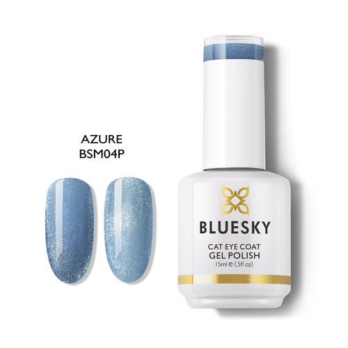 Bluesky Esmalte Gel Ojo de Gato - Azure