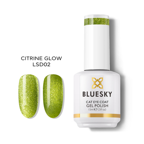 Bluesky Esmalte Gel Ojo de Gato - Citrine Glow