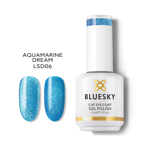 Bluesky Esmalte Gel Ojo de Gato - Aquamarine Dream