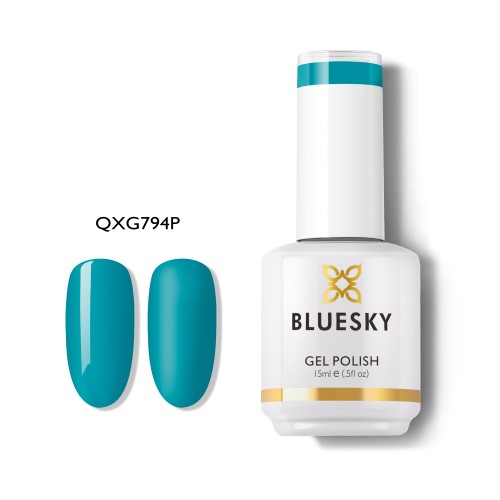 BLUESKY Esmalte Gel QXG794 - Turquesa