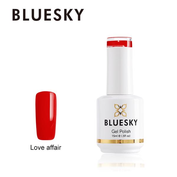 BLUESKY Esmalte Gel SS1816 - LOVE AFFAIR ROJO ITALIANO ANARANJADO