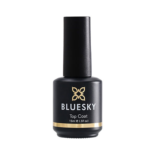 BLUESKY Esmalte Gel Top Matte Coat sin capa de inhibición