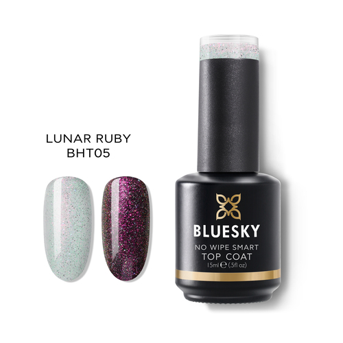 Bluesky Esmalte Gel Top Nébula - Lunar Ruby
