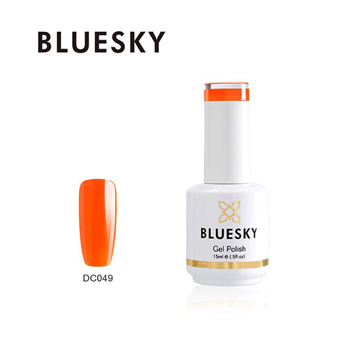 BLUESKY Esmalte Gel DC49 NARANJO FUERTE