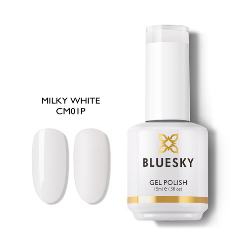 Bluesky Esmalte Permanente -Milky White