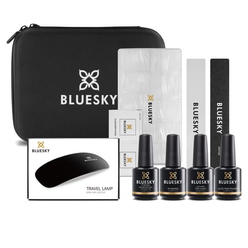 Bluesky Kit Soft Gel (Tips Forma Coffin)