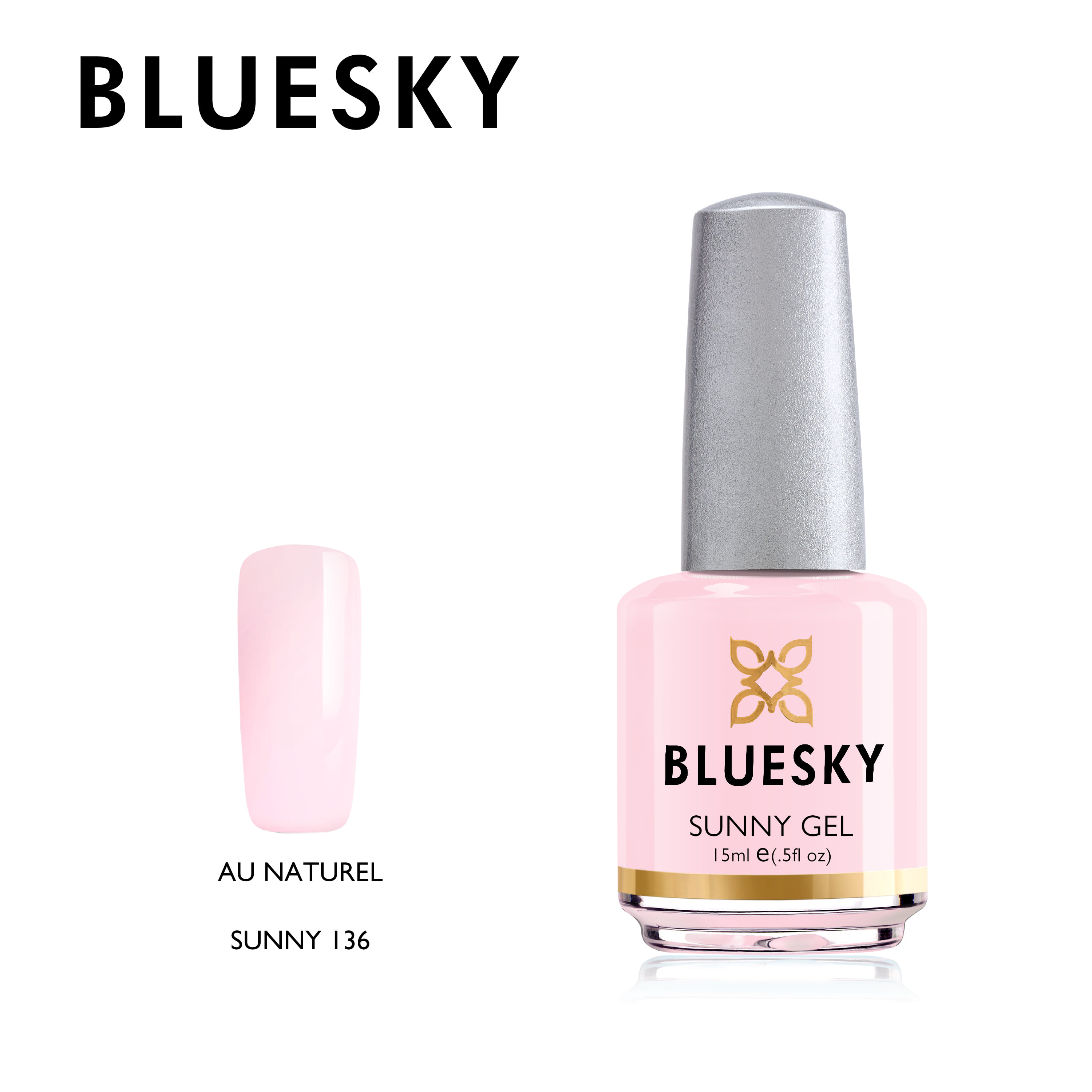 Esmalte Tradicional Bluesky - Au Natural