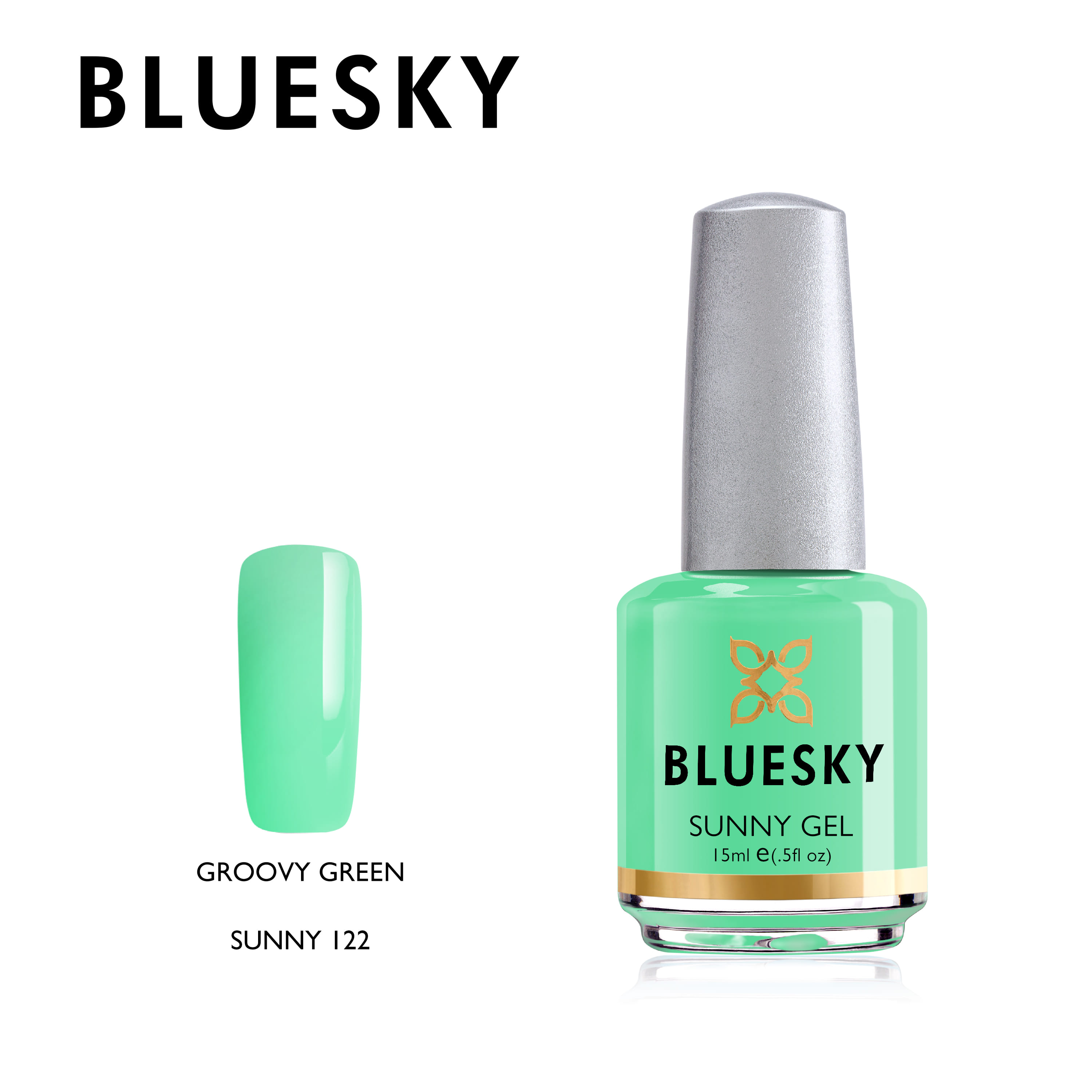 Esmalte Tradicional Bluesky - Groovy Green