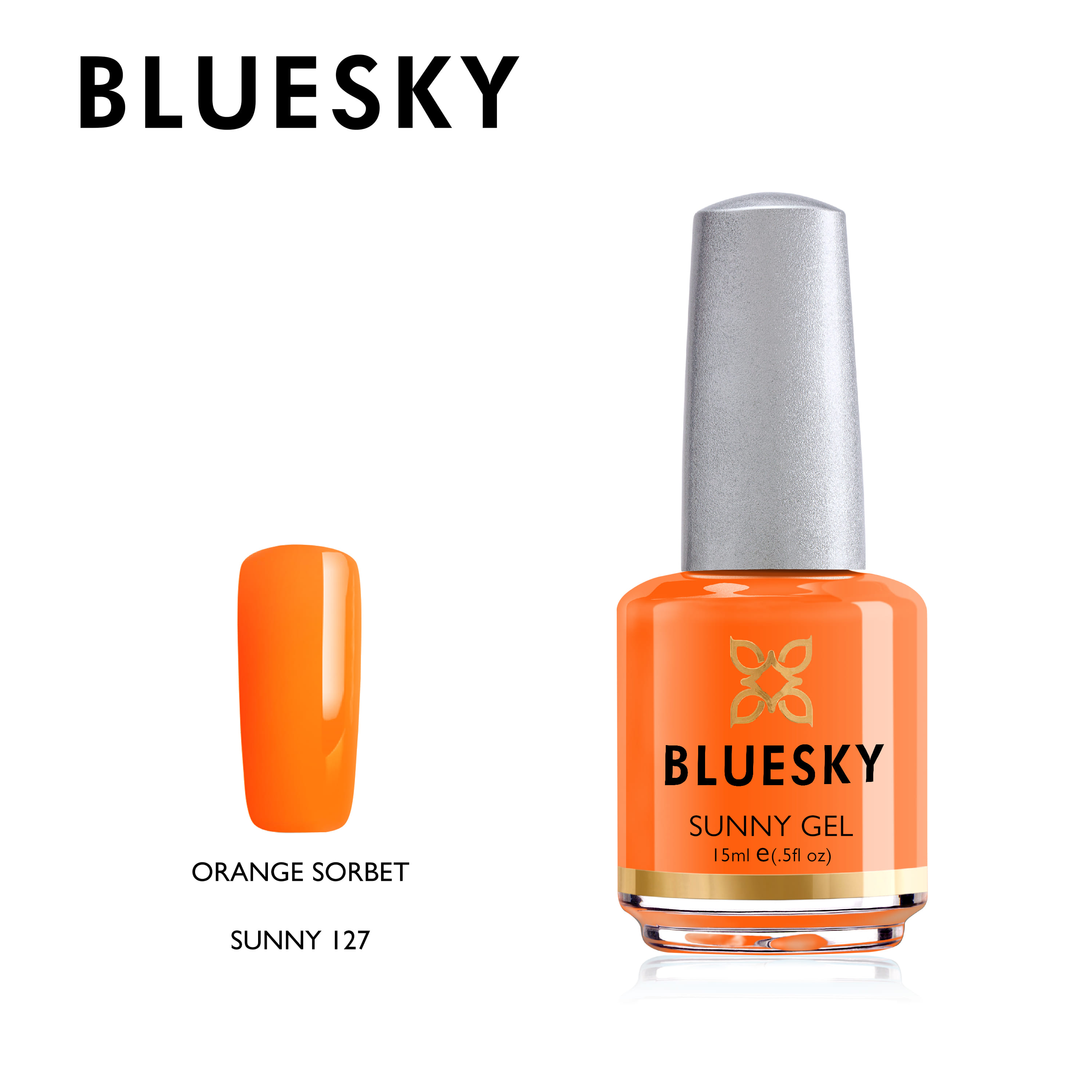 Esmalte Tradicional Bluesky - Orange Sorbet