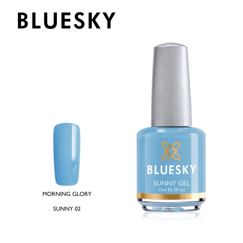 Esmalte tradicional Bluesky - Sunny 02 Morning Glory celeste