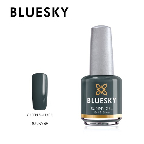 Esmalte Tradicional Bluesky - Sunny 09 Green Soldier