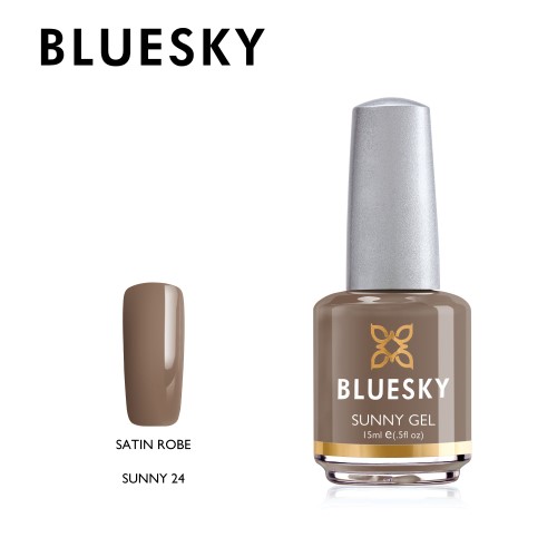 Esmalte tradicional Bluesky - Sunny24 Satin Robe - Nude café (KM1470)