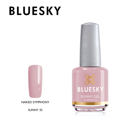 Esmalte tradicional Bluesky - Sunny35 Naked symphony - Rosado chicle (80622)