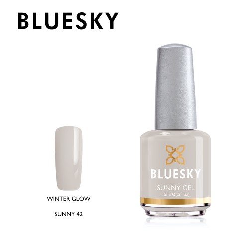 Esmalte tradicional Bluesky - Sunny42 Winter glow - Nude rosado claro