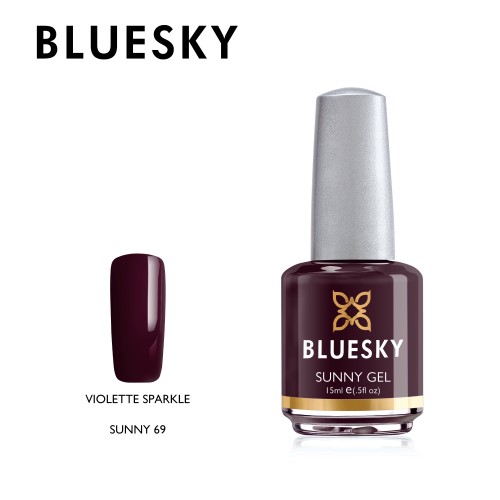 Esmalte Tradicional Bluesky - Sunny69 Violet Sparkle