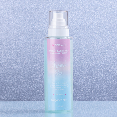Fragancia Corporal con Brillitos - Aurora Sky 250 ml