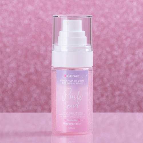 Fragancia Corporal con Brillitos - Pink Sunset 50 ml