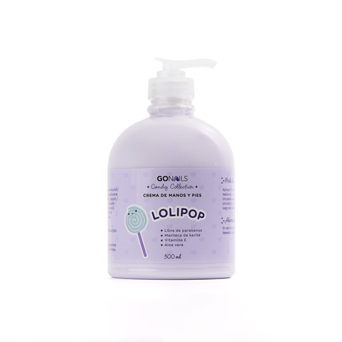 GO NAILS Crema de manos y pies  Lolipop - 500 ml