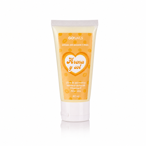 GO NAILS Crema de manos y pies Arena y Sol - 60 ml
