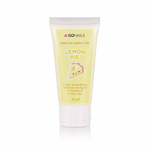GO NAILS Crema de manos y pies Lemon Pie - 60 ml