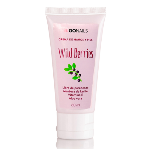 GO NAILS Crema de manos y pies Wild Berries - 60 ml