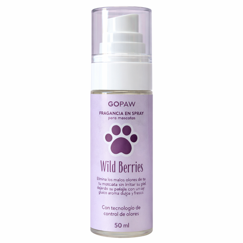 Go Nails Fragancia para Mascotas Elimina Olores - Wild Berries 50 ml