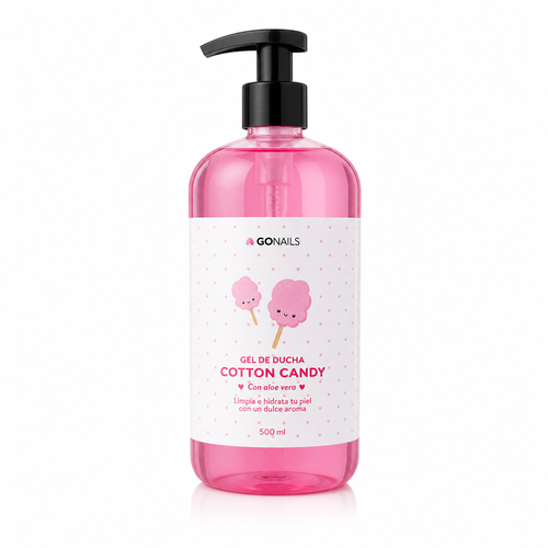 Go Nails Gel de Ducha - Cotton Candy 500 ml