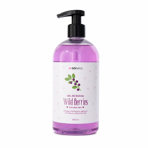 Go Nails Gel de Ducha - Wild Berries 500 ml