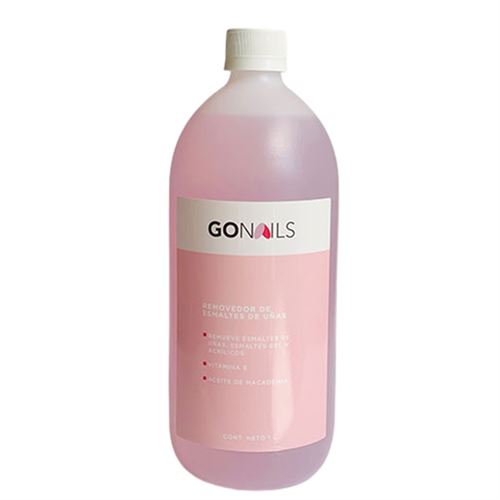 Removedor de esmaltes de uñas 1lt GO NAILS
