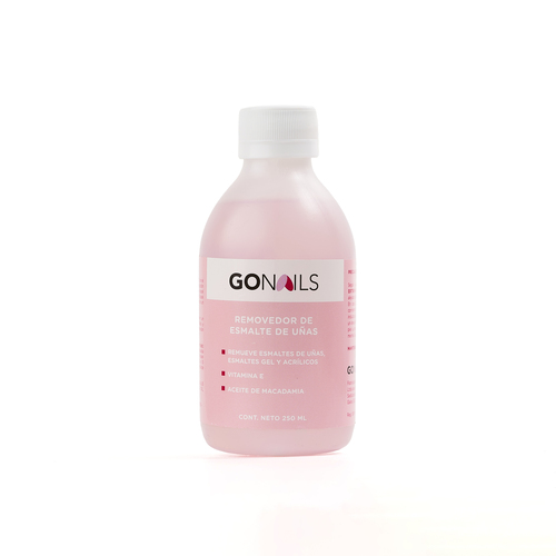 GO NAILS Removedor de esmaltes de uñas 250ml