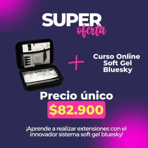 Kit Curso Academia Soft Gel (Tips Stiletto)