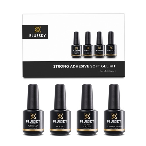 BLUESKY Kit Adhesivo Strong Soft Gel