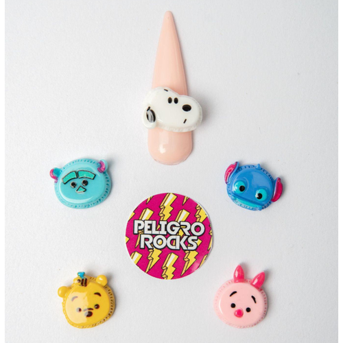 Mix Peligro Rocks Kawaii Winni Pooh y personajes