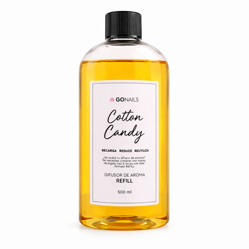Refill Difusor de Aromas Go Nails - Cotton Candy 500 ml