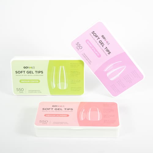 3x2 Tips Soft Gel Go Nails