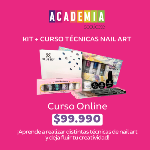 Kit Nail Art + Curso Online Nail Art