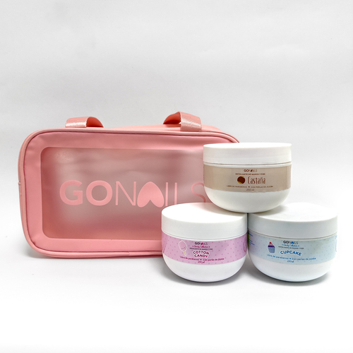 Trio Exfoliantes 250 ml + Cosmetiquero